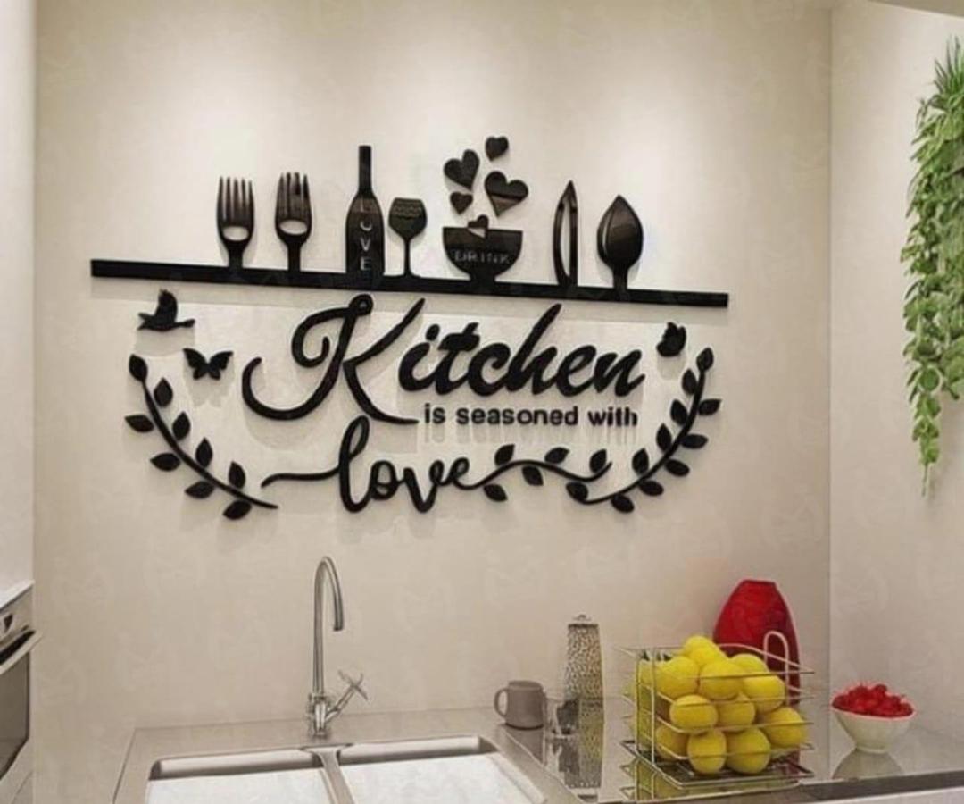Kitchen Love Wooden Wall Decor