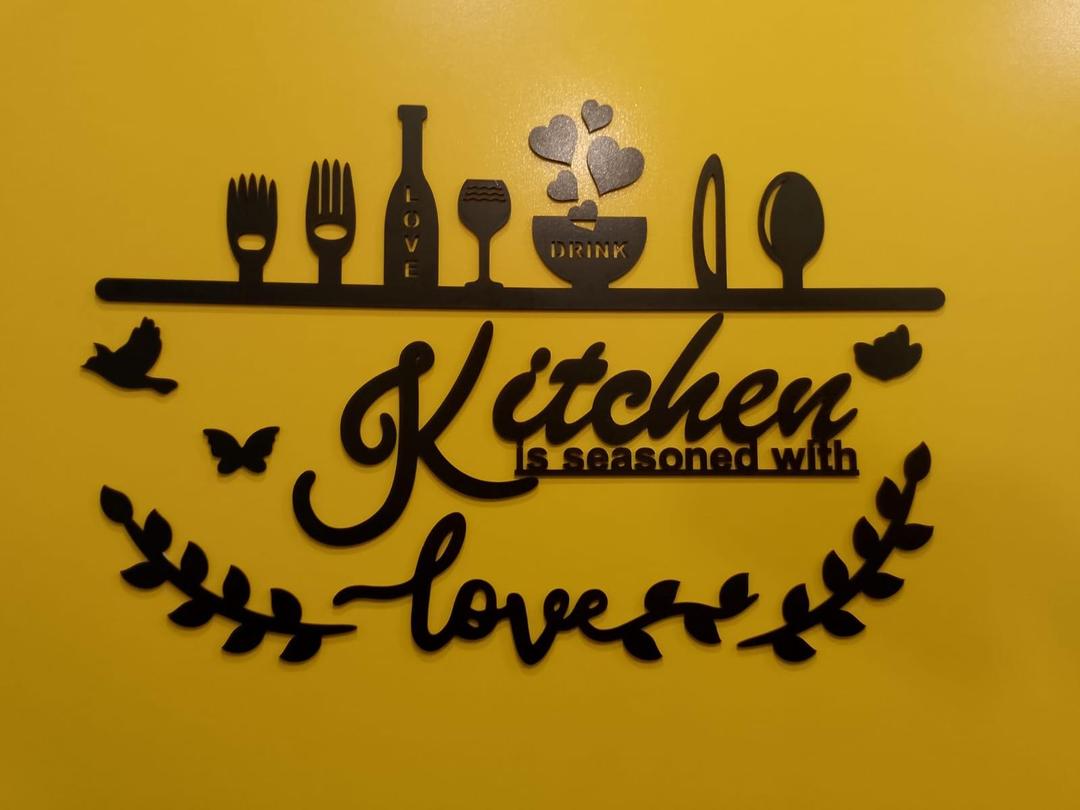 Kitchen Love Wooden Wall Decor