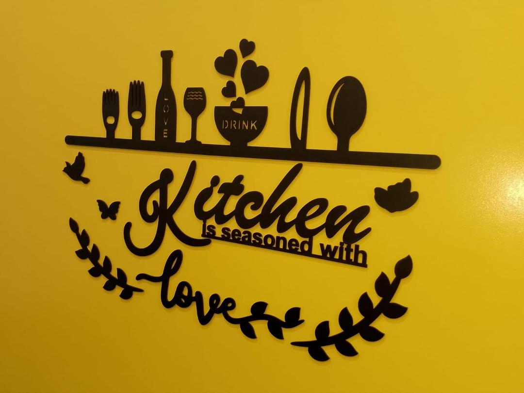 Kitchen Love Wooden Wall Decor