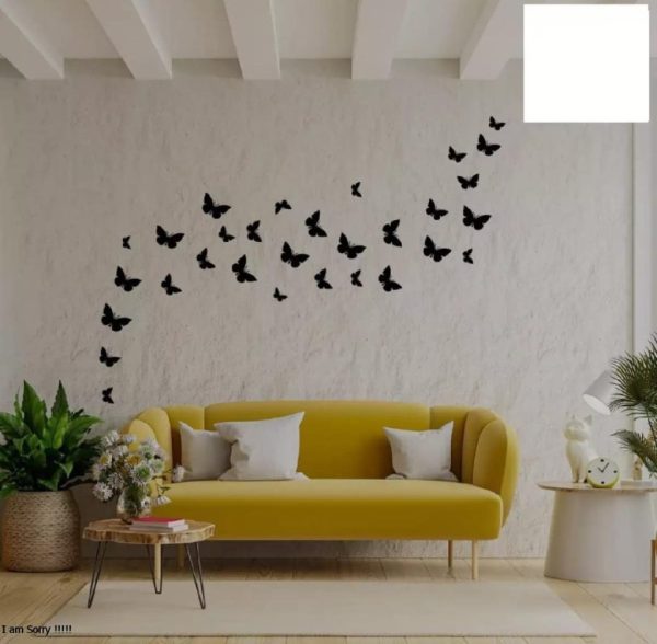 Buy 1 Get 1 Free - 3D Wooden Sparrow & Butterfly Wall Art