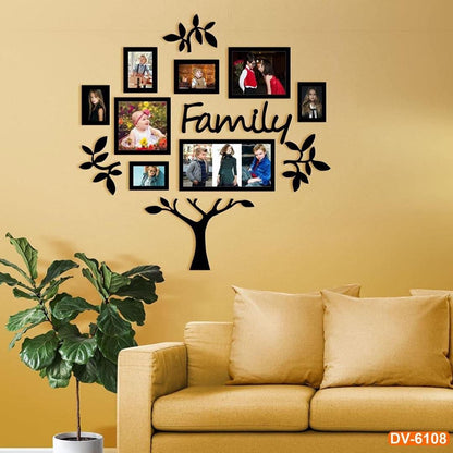 Cherished Moments: Premium 3D Family Photo Frame