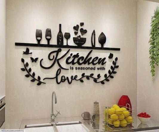 Kitchen Love Wooden Wall Decor